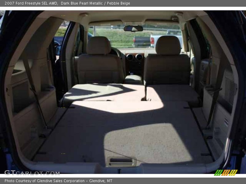 Dark Blue Pearl Metallic / Pebble Beige 2007 Ford Freestyle SEL AWD
