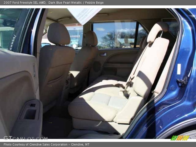 Dark Blue Pearl Metallic / Pebble Beige 2007 Ford Freestyle SEL AWD