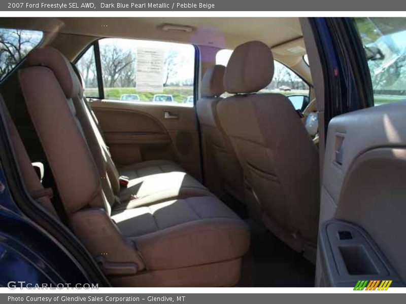 Dark Blue Pearl Metallic / Pebble Beige 2007 Ford Freestyle SEL AWD
