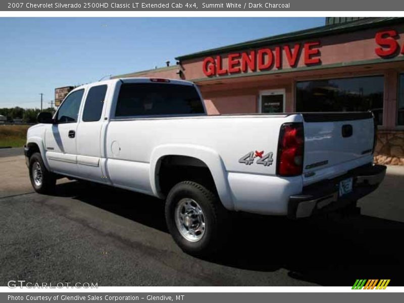 Summit White / Dark Charcoal 2007 Chevrolet Silverado 2500HD Classic LT Extended Cab 4x4