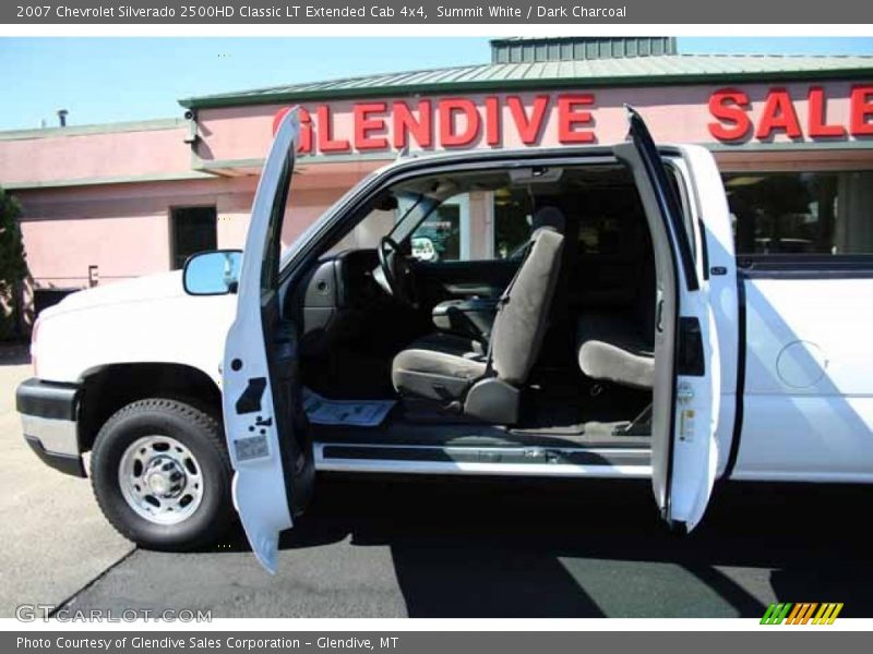 Summit White / Dark Charcoal 2007 Chevrolet Silverado 2500HD Classic LT Extended Cab 4x4
