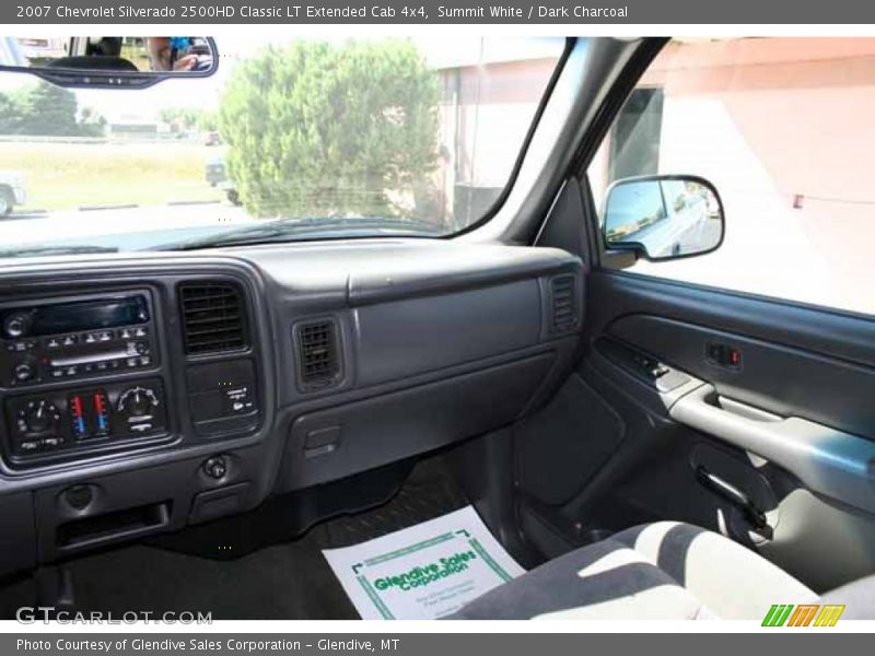 Summit White / Dark Charcoal 2007 Chevrolet Silverado 2500HD Classic LT Extended Cab 4x4