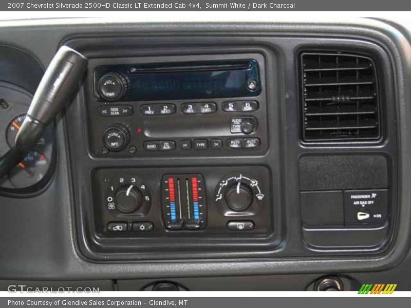 Summit White / Dark Charcoal 2007 Chevrolet Silverado 2500HD Classic LT Extended Cab 4x4