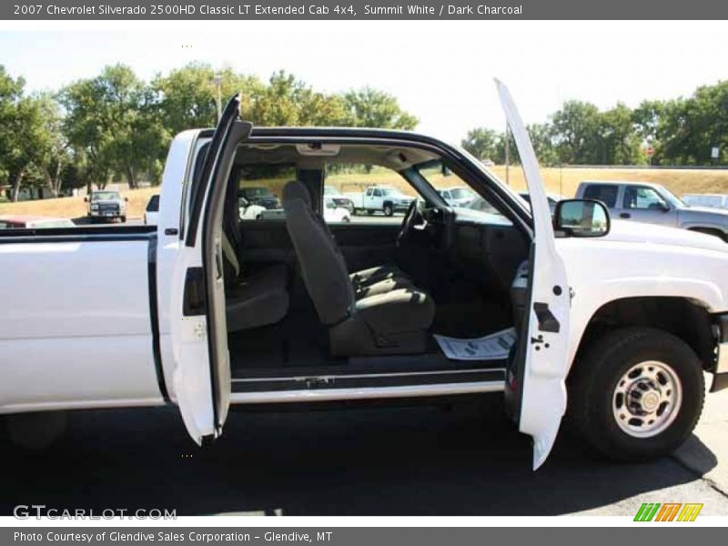 Summit White / Dark Charcoal 2007 Chevrolet Silverado 2500HD Classic LT Extended Cab 4x4