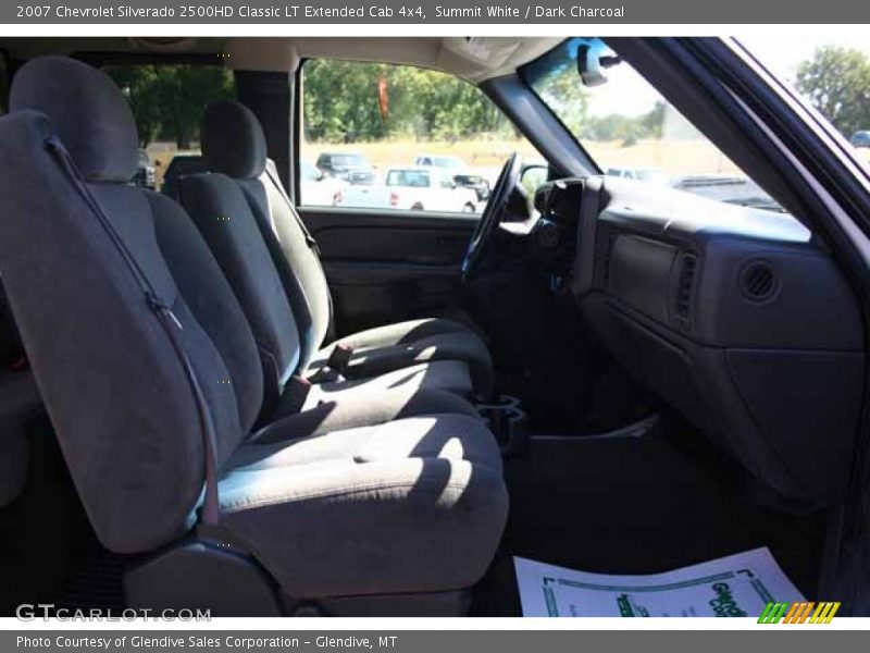 Summit White / Dark Charcoal 2007 Chevrolet Silverado 2500HD Classic LT Extended Cab 4x4