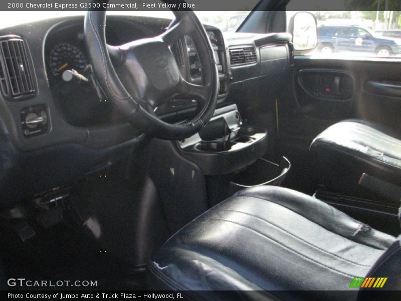 Fleet Yellow / Blue 2000 Chevrolet Express G3500 Commercial