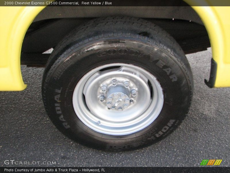 Fleet Yellow / Blue 2000 Chevrolet Express G3500 Commercial