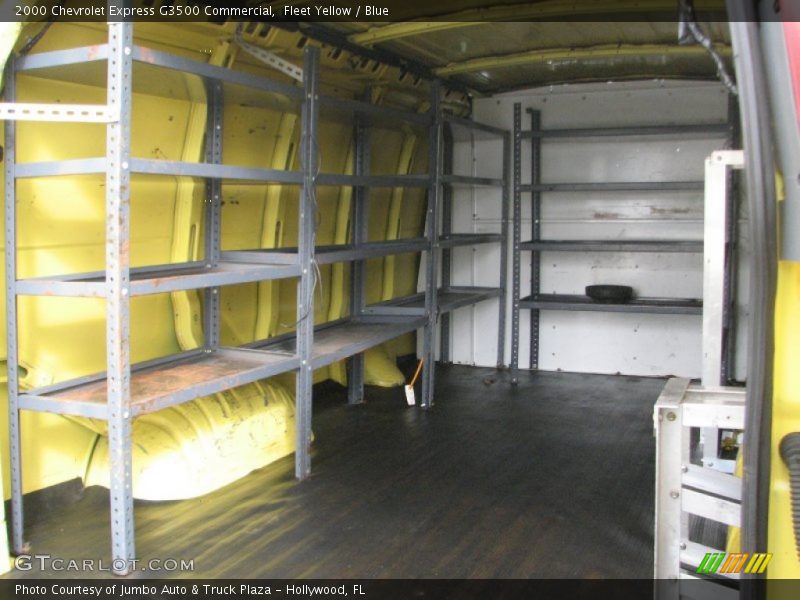 Fleet Yellow / Blue 2000 Chevrolet Express G3500 Commercial