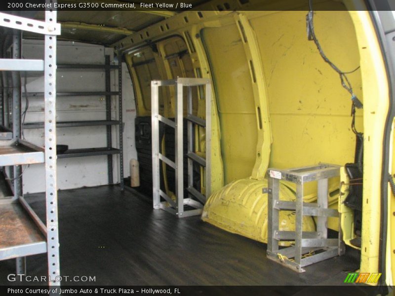 Fleet Yellow / Blue 2000 Chevrolet Express G3500 Commercial