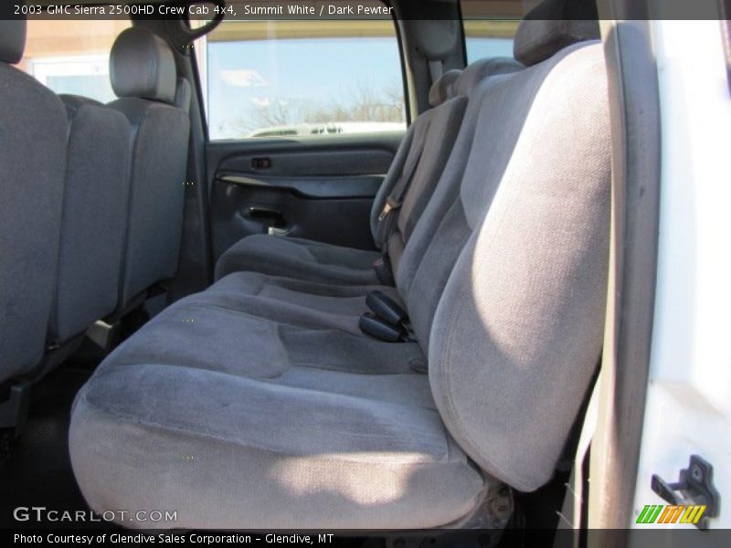 Summit White / Dark Pewter 2003 GMC Sierra 2500HD Crew Cab 4x4