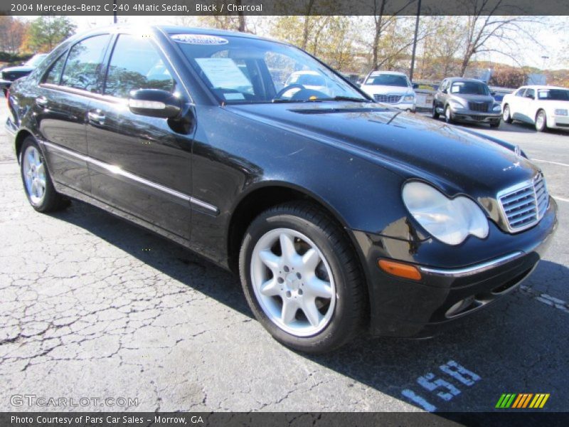 Black / Charcoal 2004 Mercedes-Benz C 240 4Matic Sedan