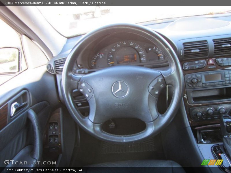 Black / Charcoal 2004 Mercedes-Benz C 240 4Matic Sedan