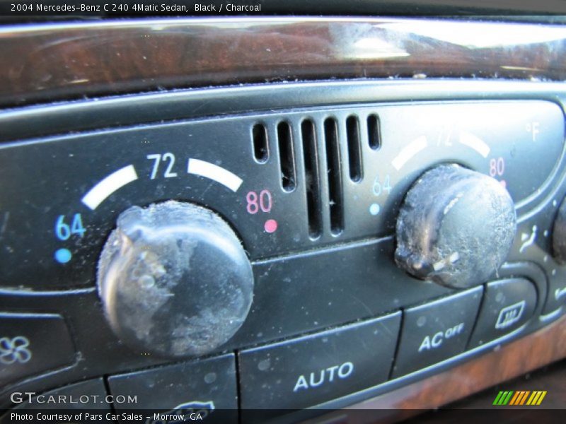 Black / Charcoal 2004 Mercedes-Benz C 240 4Matic Sedan