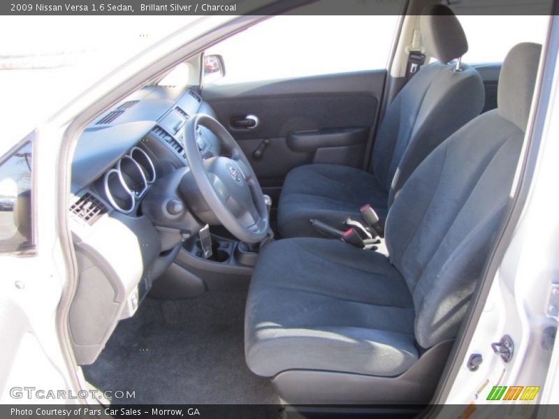 Brillant Silver / Charcoal 2009 Nissan Versa 1.6 Sedan