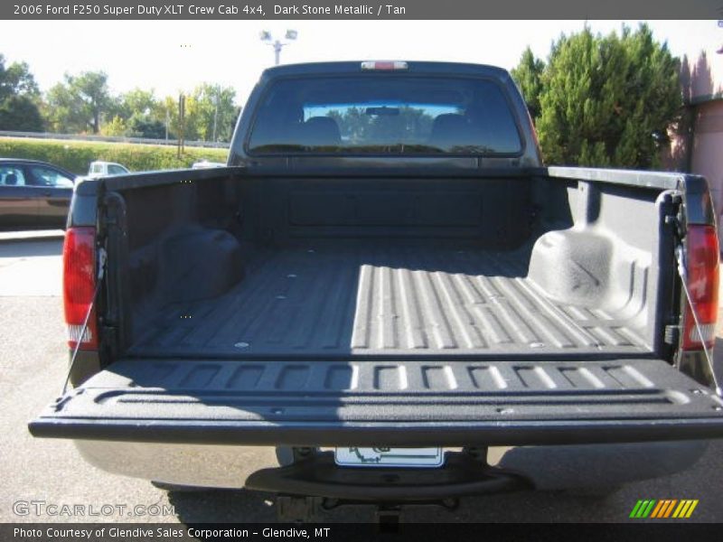 Dark Stone Metallic / Tan 2006 Ford F250 Super Duty XLT Crew Cab 4x4