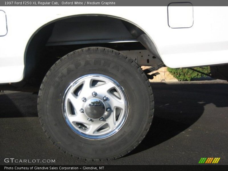 Oxford White / Medium Graphite 1997 Ford F250 XL Regular Cab