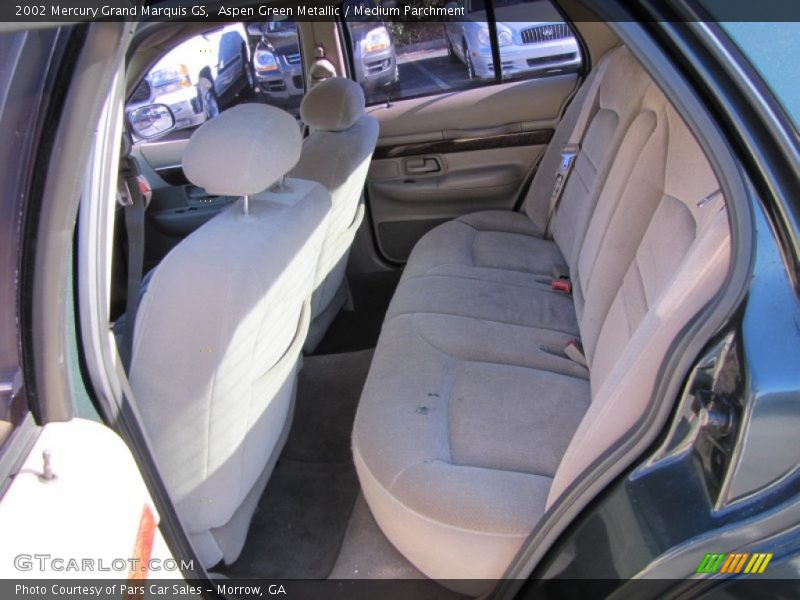 Aspen Green Metallic / Medium Parchment 2002 Mercury Grand Marquis GS
