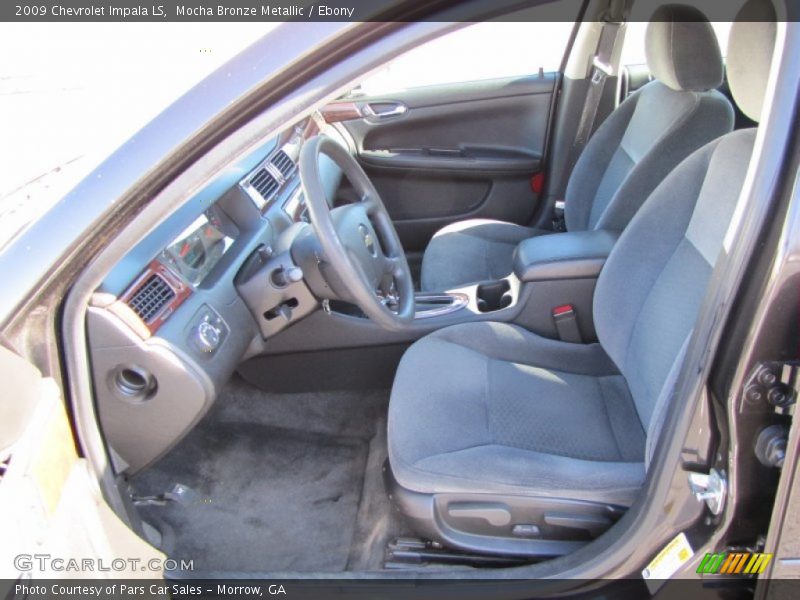 Mocha Bronze Metallic / Ebony 2009 Chevrolet Impala LS