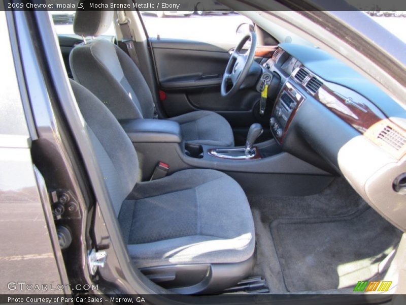 Mocha Bronze Metallic / Ebony 2009 Chevrolet Impala LS