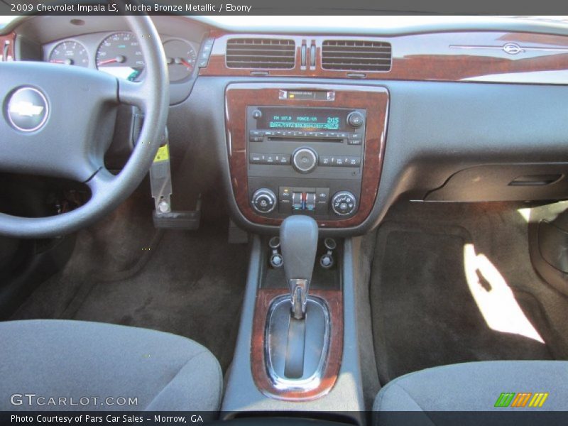 Mocha Bronze Metallic / Ebony 2009 Chevrolet Impala LS