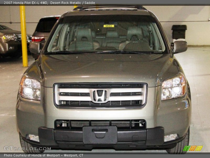 Desert Rock Metallic / Saddle 2007 Honda Pilot EX-L 4WD