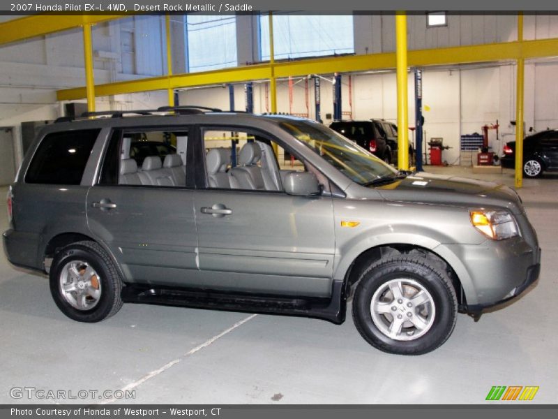 Desert Rock Metallic / Saddle 2007 Honda Pilot EX-L 4WD