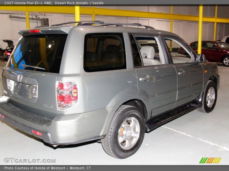 Desert Rock Metallic / Saddle 2007 Honda Pilot EX-L 4WD