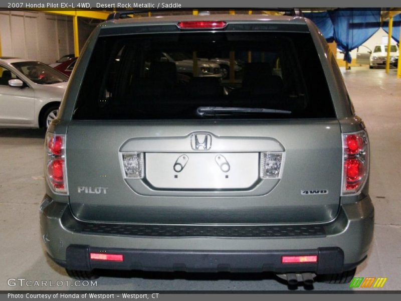 Desert Rock Metallic / Saddle 2007 Honda Pilot EX-L 4WD