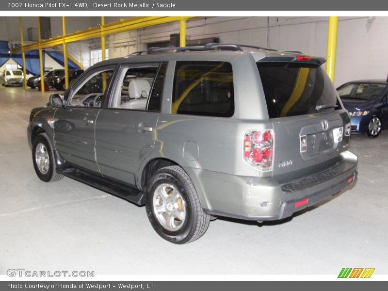 Desert Rock Metallic / Saddle 2007 Honda Pilot EX-L 4WD