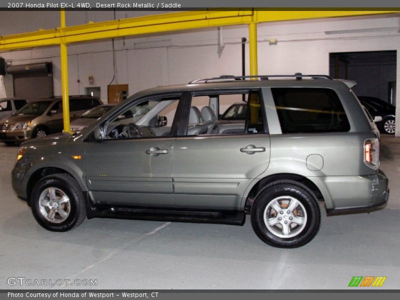 Desert Rock Metallic / Saddle 2007 Honda Pilot EX-L 4WD