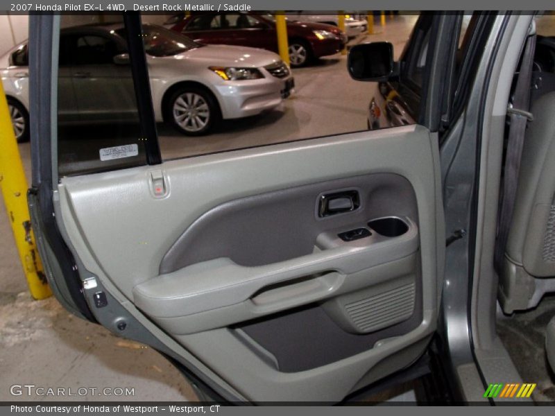 Desert Rock Metallic / Saddle 2007 Honda Pilot EX-L 4WD