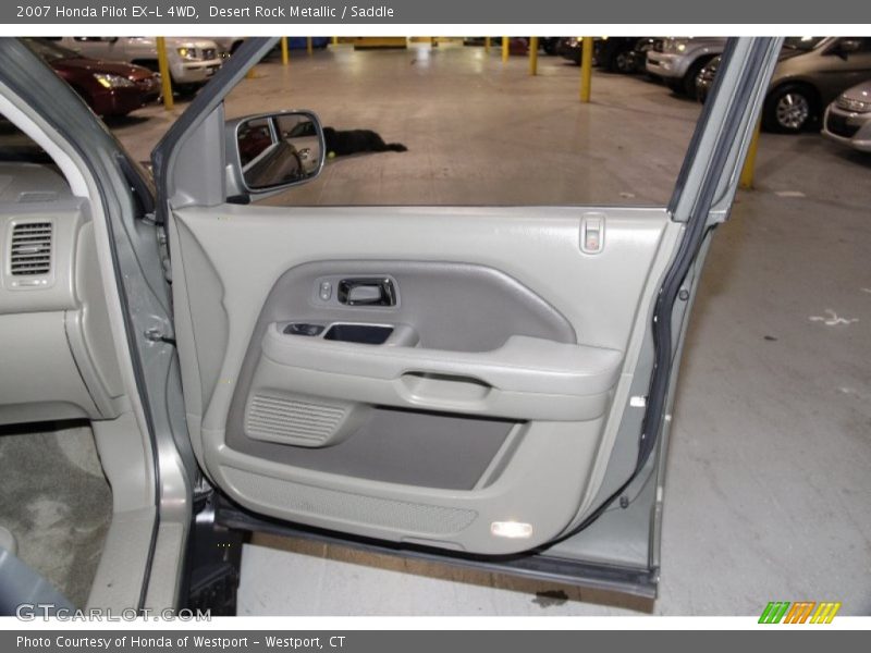 Desert Rock Metallic / Saddle 2007 Honda Pilot EX-L 4WD