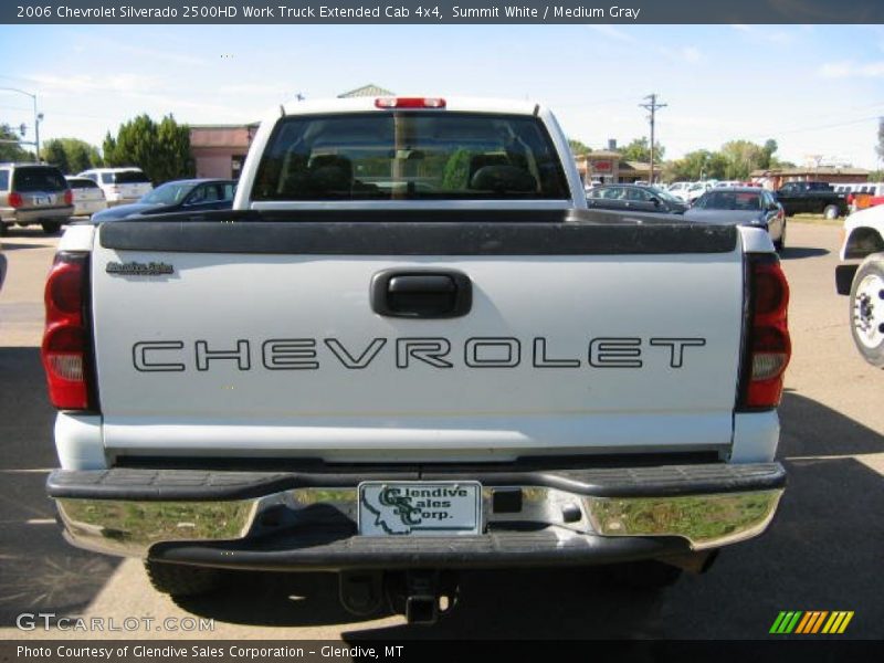 Summit White / Medium Gray 2006 Chevrolet Silverado 2500HD Work Truck Extended Cab 4x4