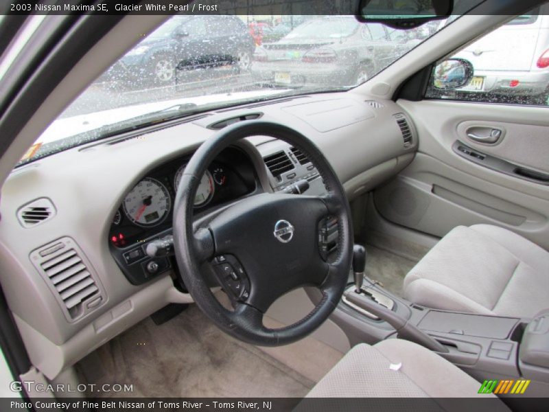 Glacier White Pearl / Frost 2003 Nissan Maxima SE