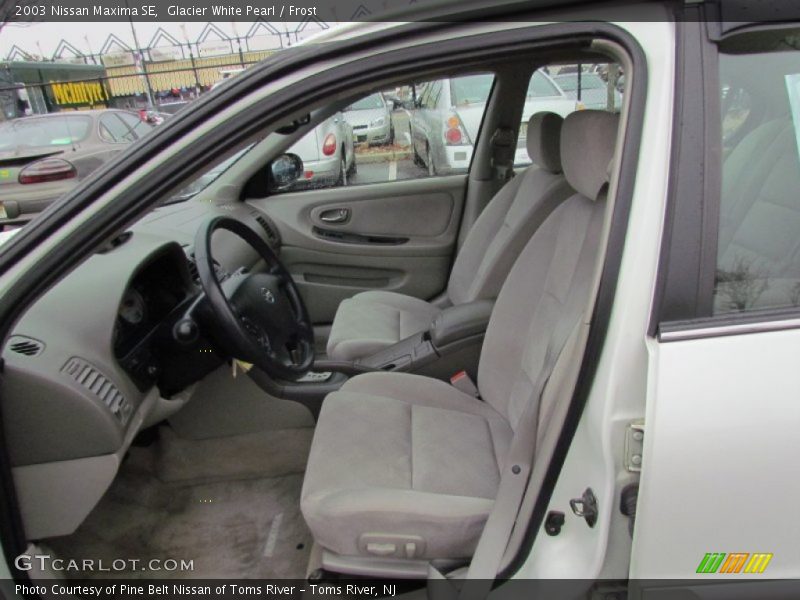 Glacier White Pearl / Frost 2003 Nissan Maxima SE