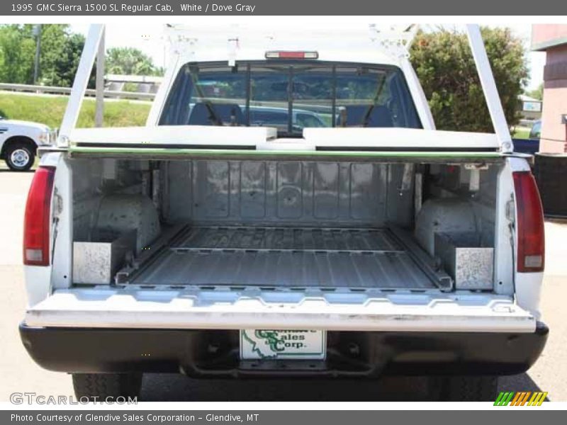 White / Dove Gray 1995 GMC Sierra 1500 SL Regular Cab