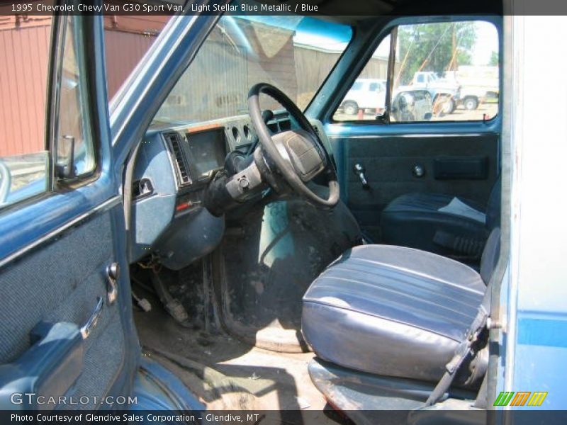 1995 Chevy Van G30 Sport Van Blue Interior