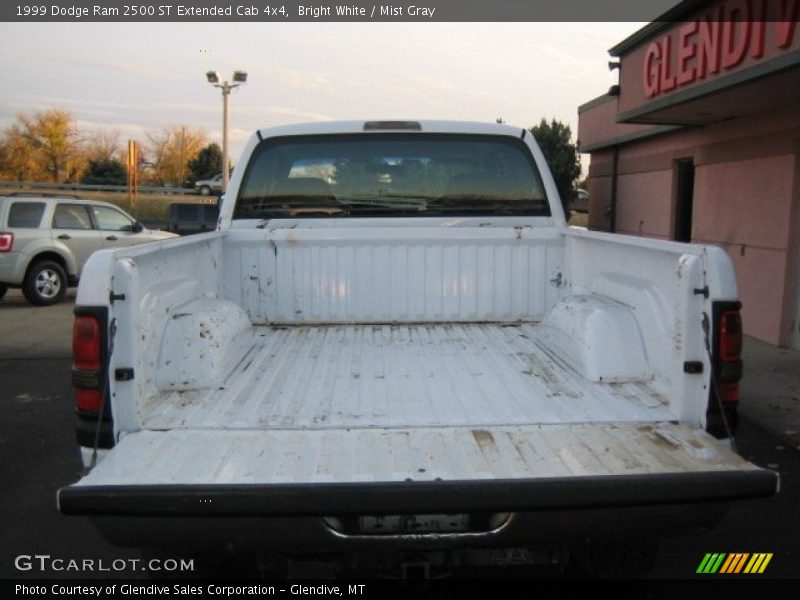 Bright White / Mist Gray 1999 Dodge Ram 2500 ST Extended Cab 4x4