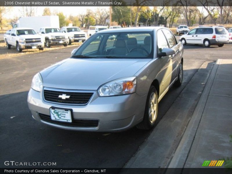 Silverstone Metallic / Titanium Gray 2006 Chevrolet Malibu LT Sedan