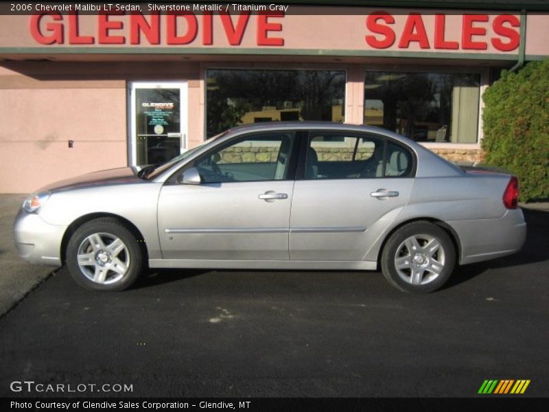 Silverstone Metallic / Titanium Gray 2006 Chevrolet Malibu LT Sedan