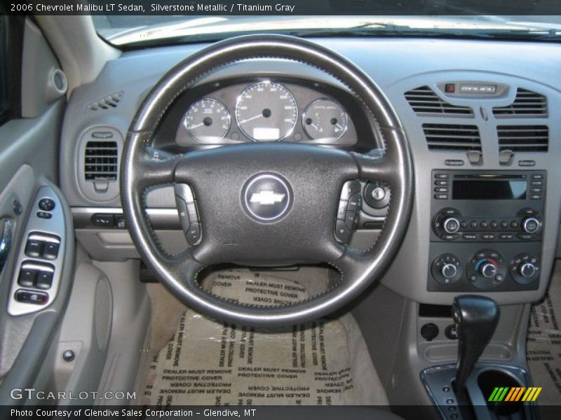 Silverstone Metallic / Titanium Gray 2006 Chevrolet Malibu LT Sedan