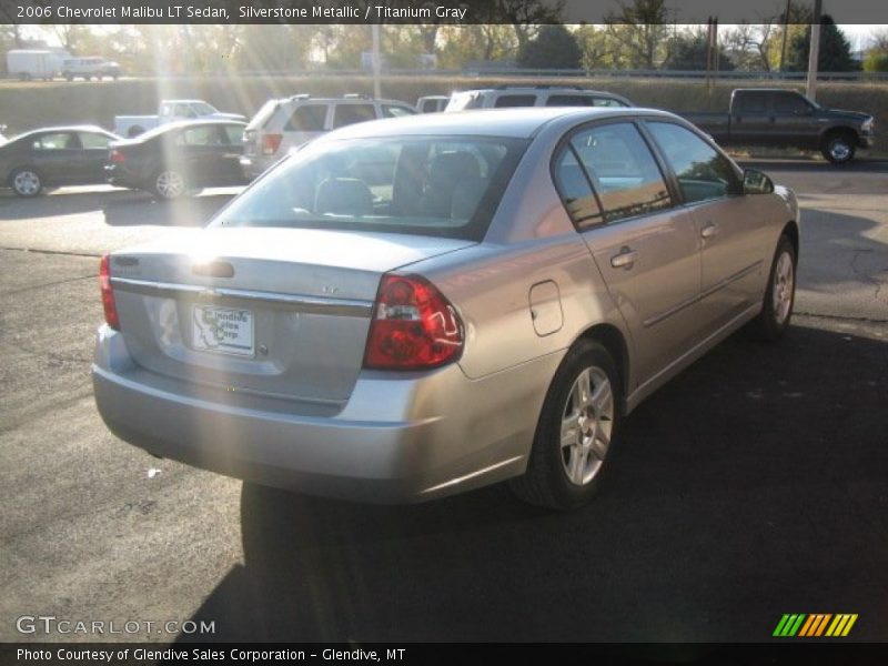 Silverstone Metallic / Titanium Gray 2006 Chevrolet Malibu LT Sedan