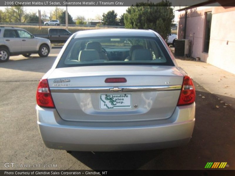 Silverstone Metallic / Titanium Gray 2006 Chevrolet Malibu LT Sedan