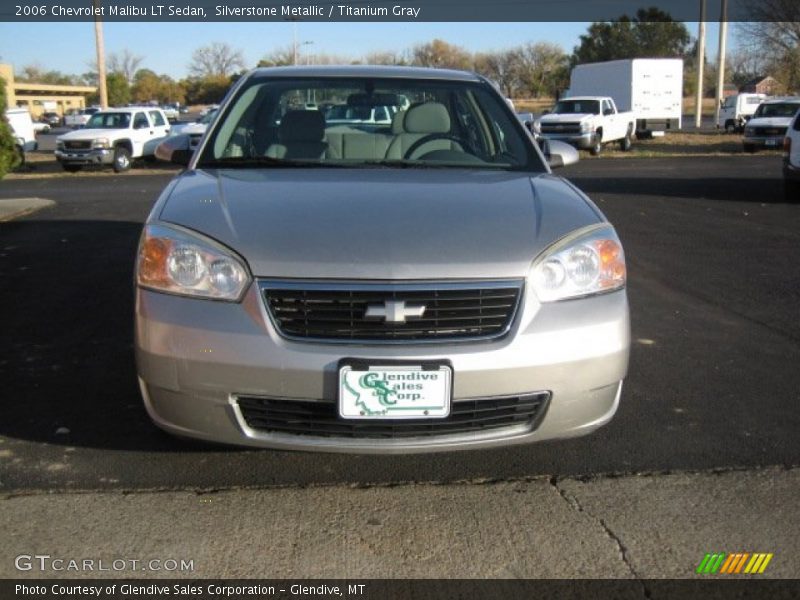 Silverstone Metallic / Titanium Gray 2006 Chevrolet Malibu LT Sedan