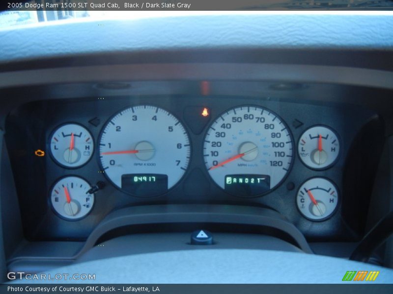 Black / Dark Slate Gray 2005 Dodge Ram 1500 SLT Quad Cab