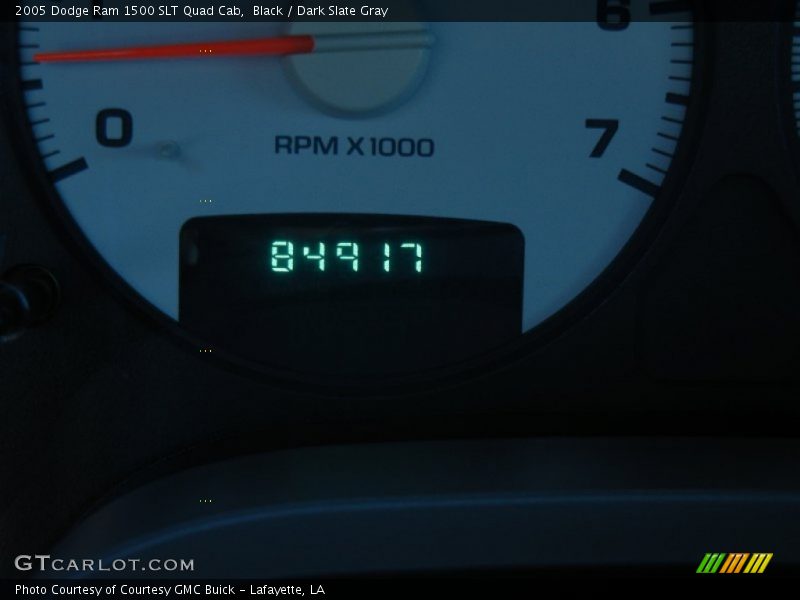 Black / Dark Slate Gray 2005 Dodge Ram 1500 SLT Quad Cab