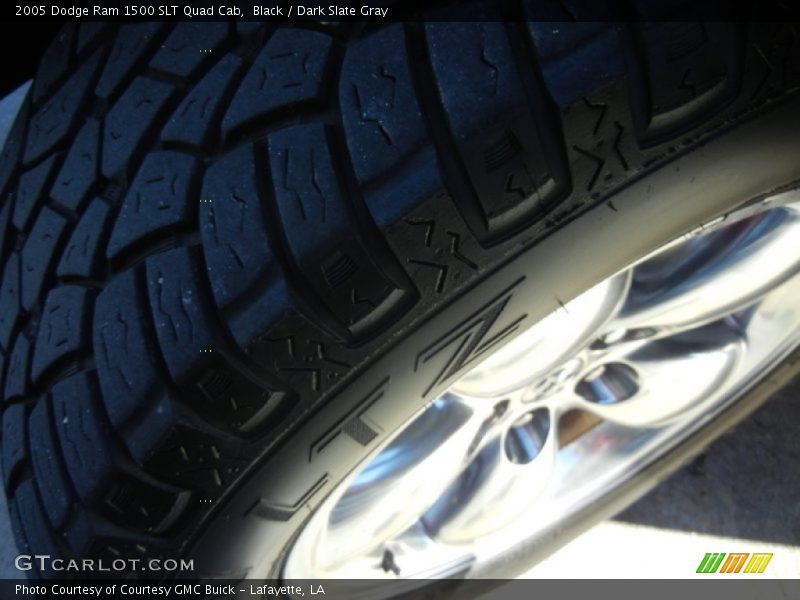 Black / Dark Slate Gray 2005 Dodge Ram 1500 SLT Quad Cab