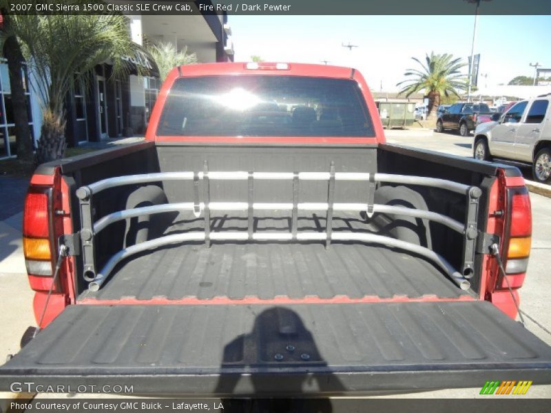 Fire Red / Dark Pewter 2007 GMC Sierra 1500 Classic SLE Crew Cab