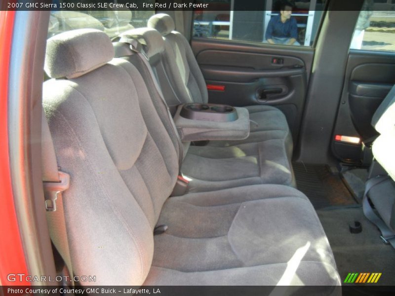 Fire Red / Dark Pewter 2007 GMC Sierra 1500 Classic SLE Crew Cab