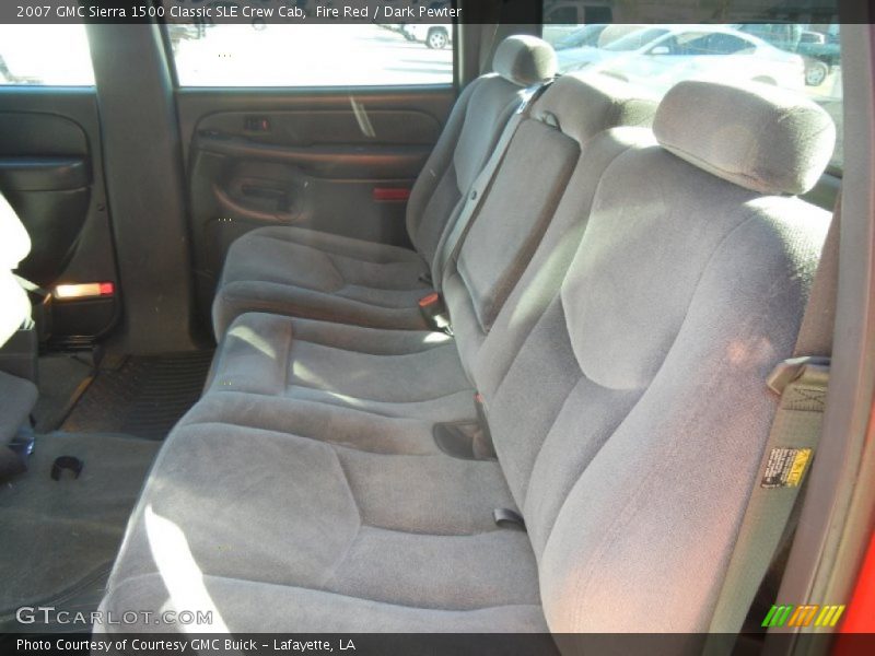 Fire Red / Dark Pewter 2007 GMC Sierra 1500 Classic SLE Crew Cab